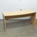 Blonde Bow Front 60 in. Desk Shell / Meeting Table
